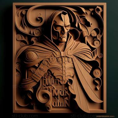 3D model Mike Mignola (STL)